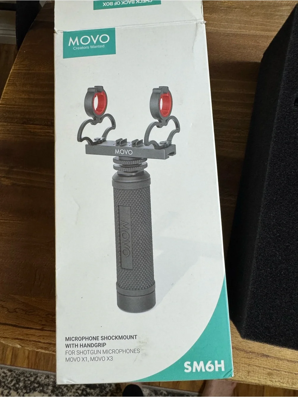 MOVO Black Microphone Shockmount